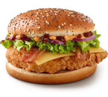 Chicken Burger Menu