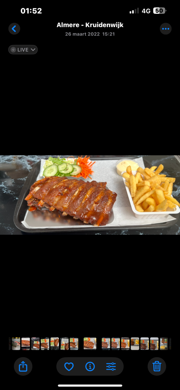 Spareribs Menu Sweet 400g